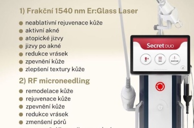 Frakční laser a radiofrekvenční microneedling pro omlazení a vylepšení kůže