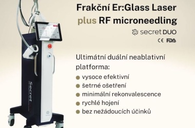 Frakční laser a radiofrekvenční microneedling pro omlazení a vylepšení kůže